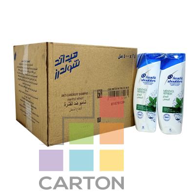 HEAD & SHOULDERS MENTHOL REFRESH 24*400ML